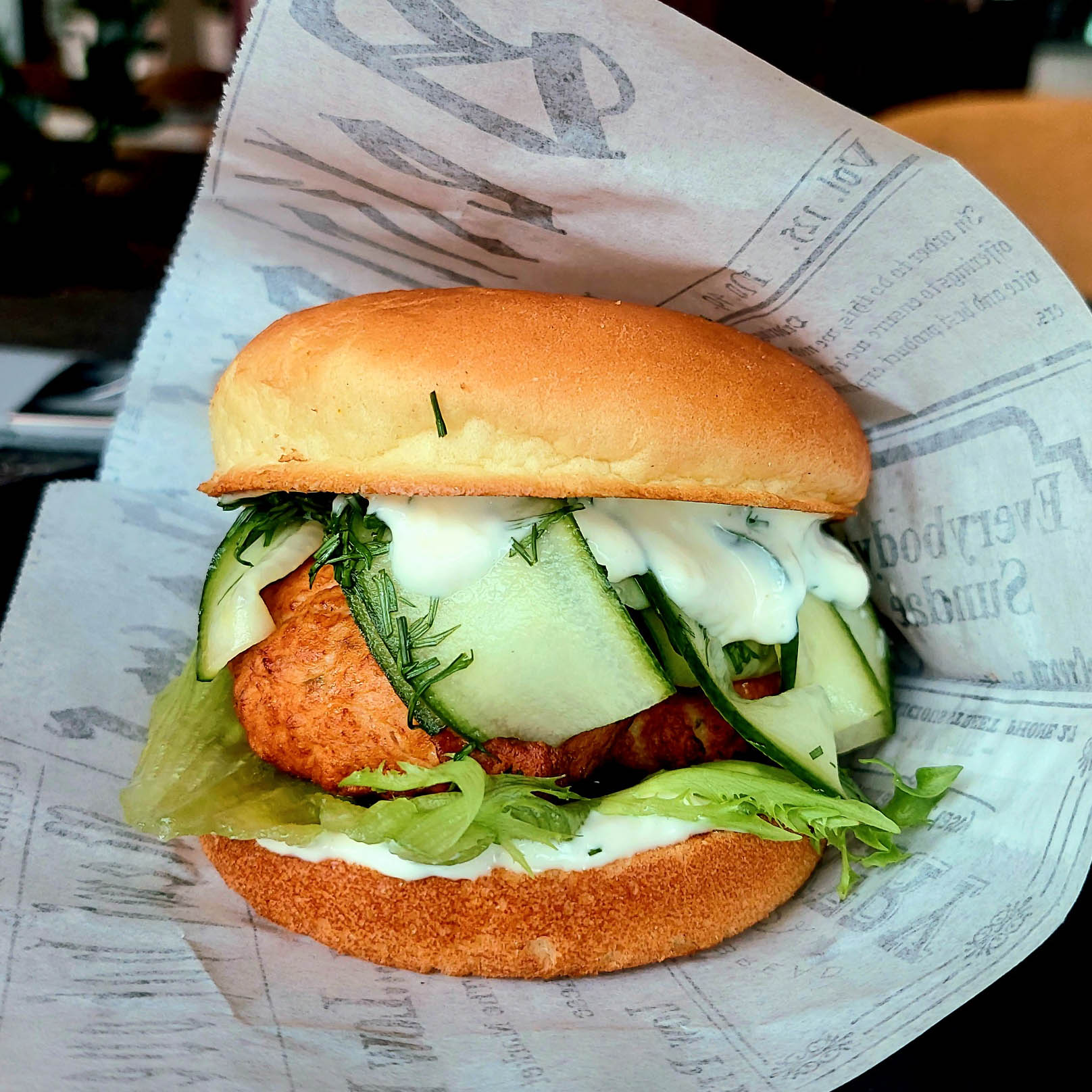 Summery Fishburger