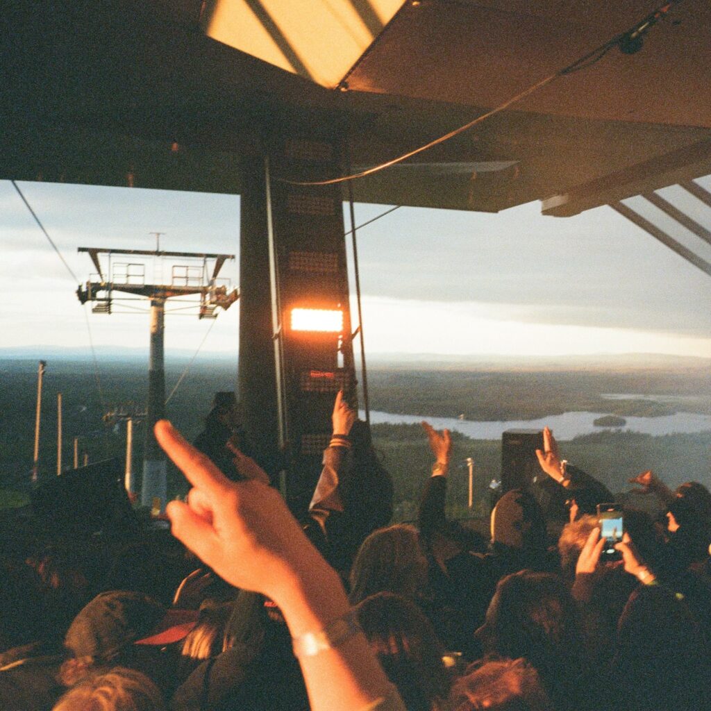 Photo from Solstice festival in Kuusamo