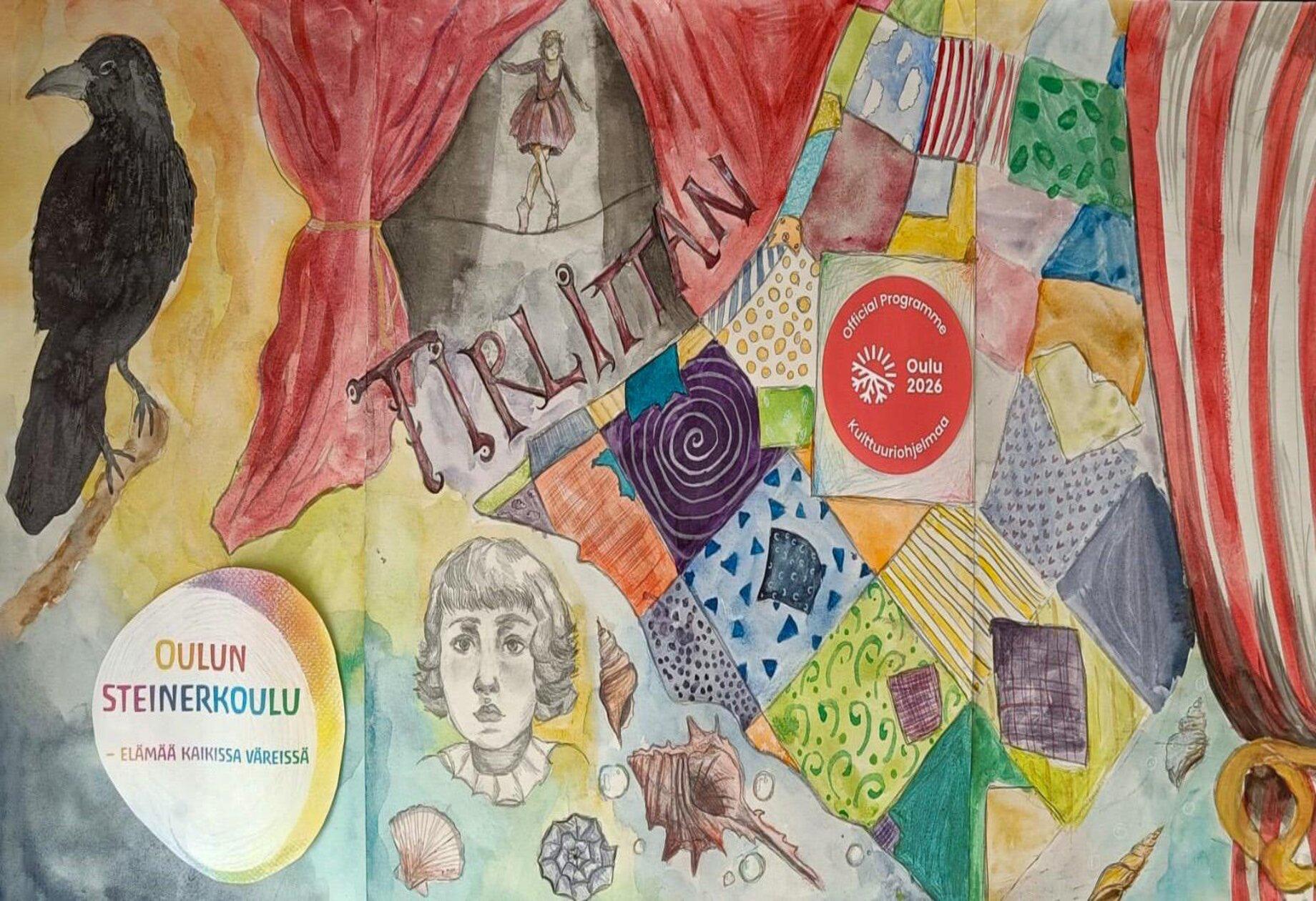 The poster was made by Hilma Ilkka and Caro Ylihuttula