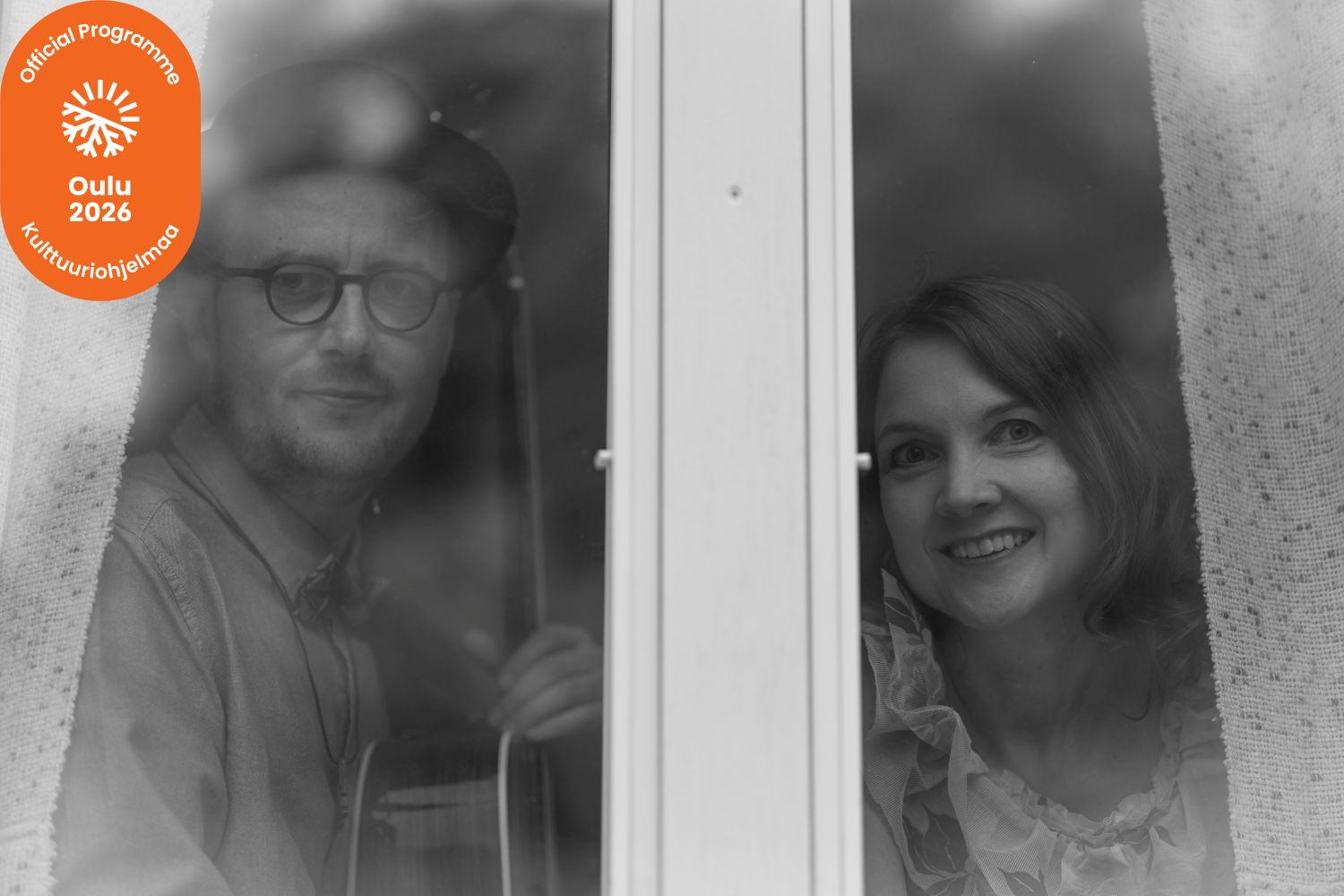 Kuplettiduo Veli Vaismaa & Suvi Timm. Kuvaaja: Jaani Föhr.