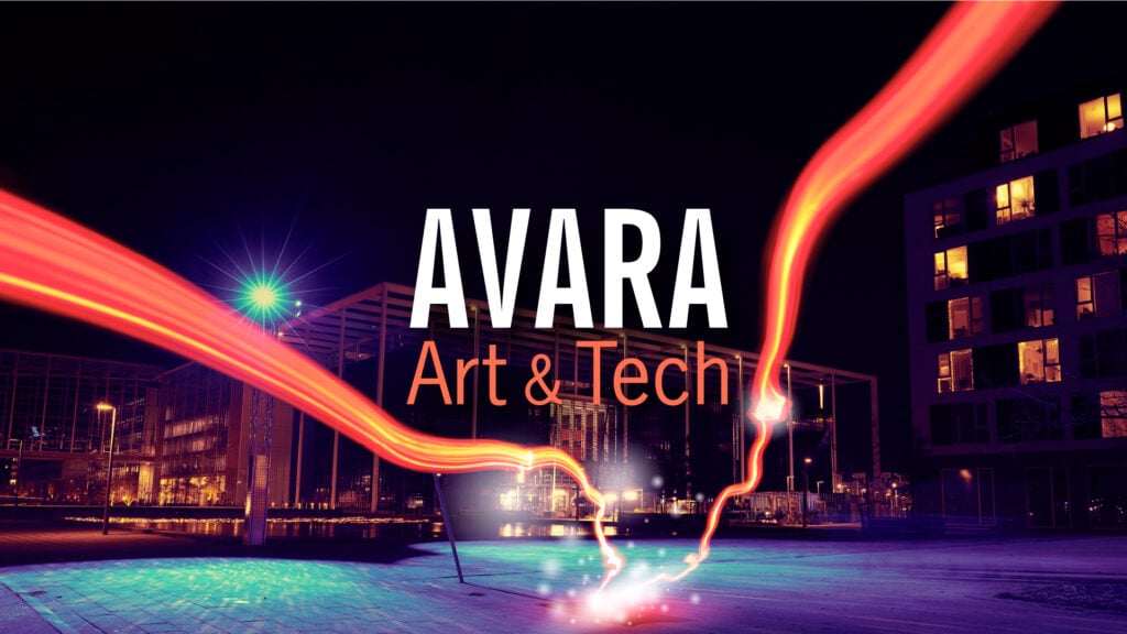 AVARA Art&Tech event key visual
