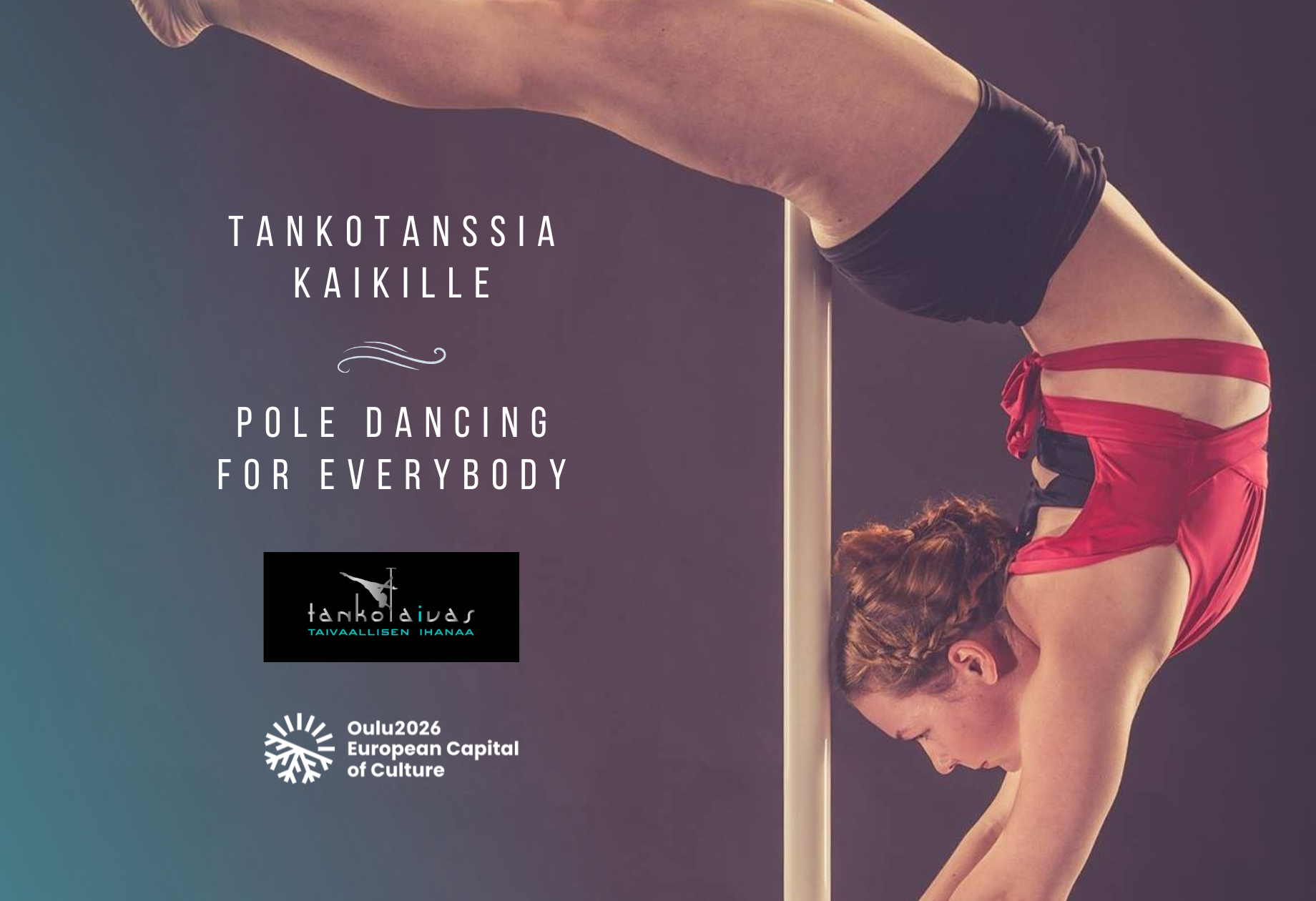 Pole dancer Saija Pelkonen