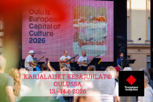 kuvajuliste karjalaiset-kesajuhlat oulussa 13-14-6-2026 juhlaan