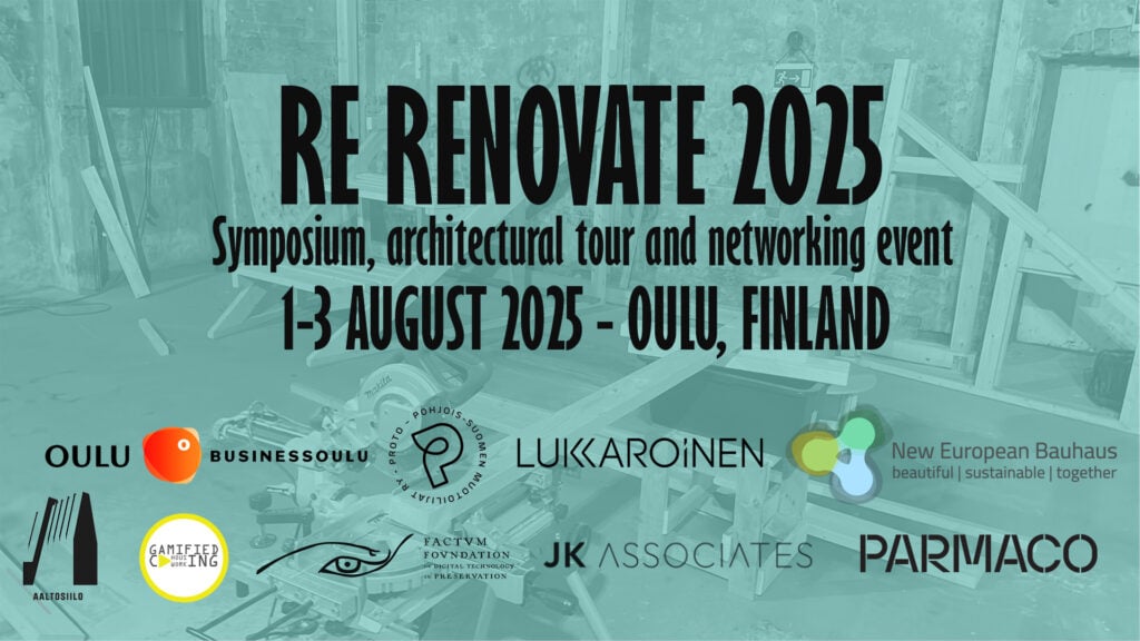 Re renovate symposium - Oulu 1.-3.8.2025