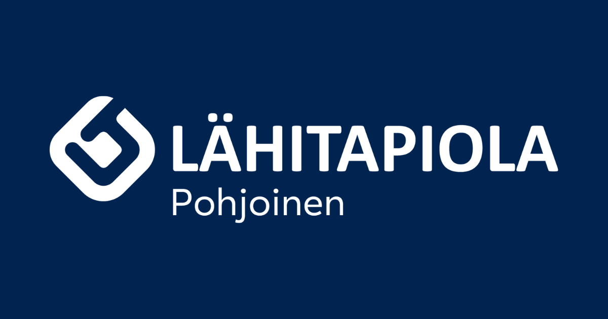 LähiTapiola Pohjoinen logo sinisellä taustalla