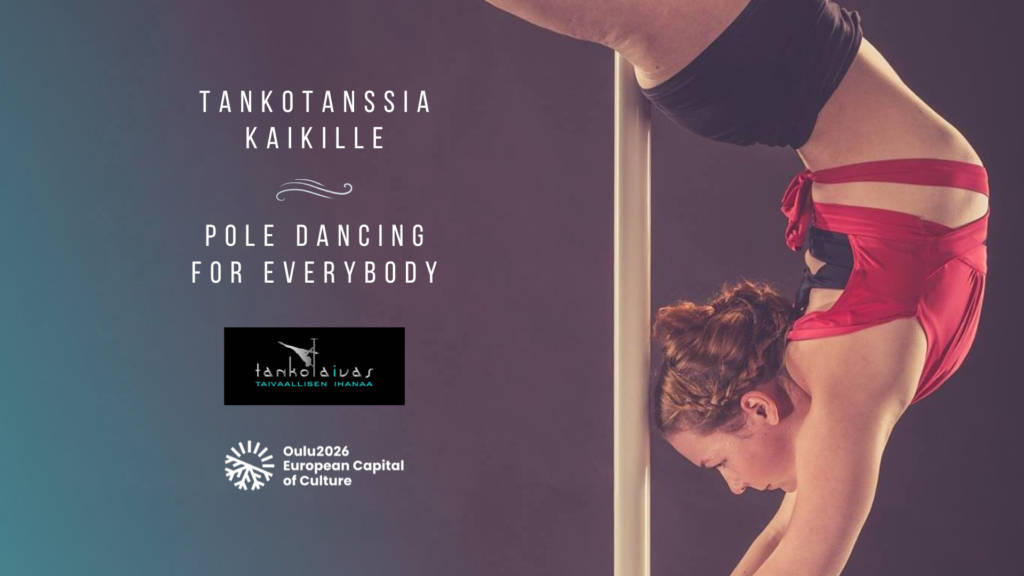 Pole dancer Saija Pelkonen