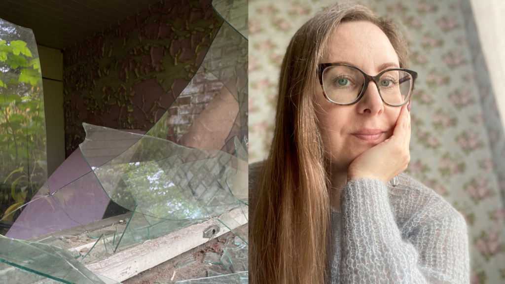 Flamencolaulaja Anna Murtola näkee hylätyissä paikoissa haikeaa kauneutta. Kuvat TRIÁLOGO-projekti.