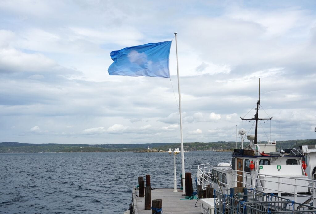 Taiteilija Chili Seitzin teos "Wind and Weather", Norja 2022 / kuvaaja Chili Seitz