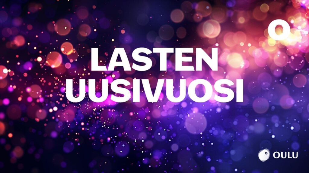 Lasten uusivuosi Oulussa 2025 Rotuaarilla