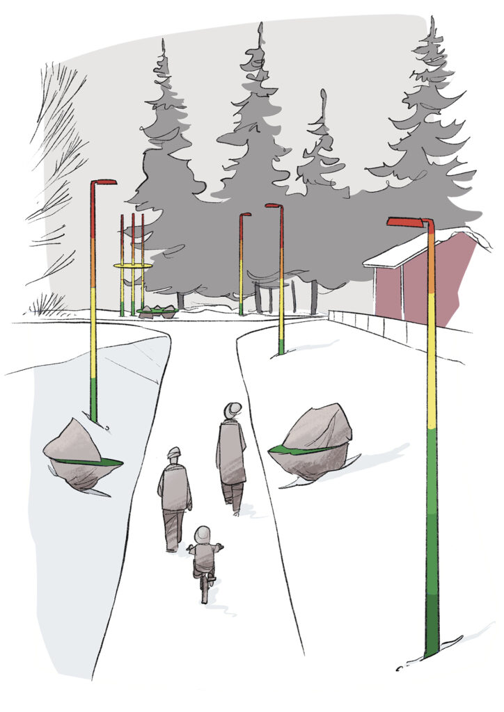 kuvituskuva Gabriel Kurin teoksesta Risk Assessing Risk Assessment