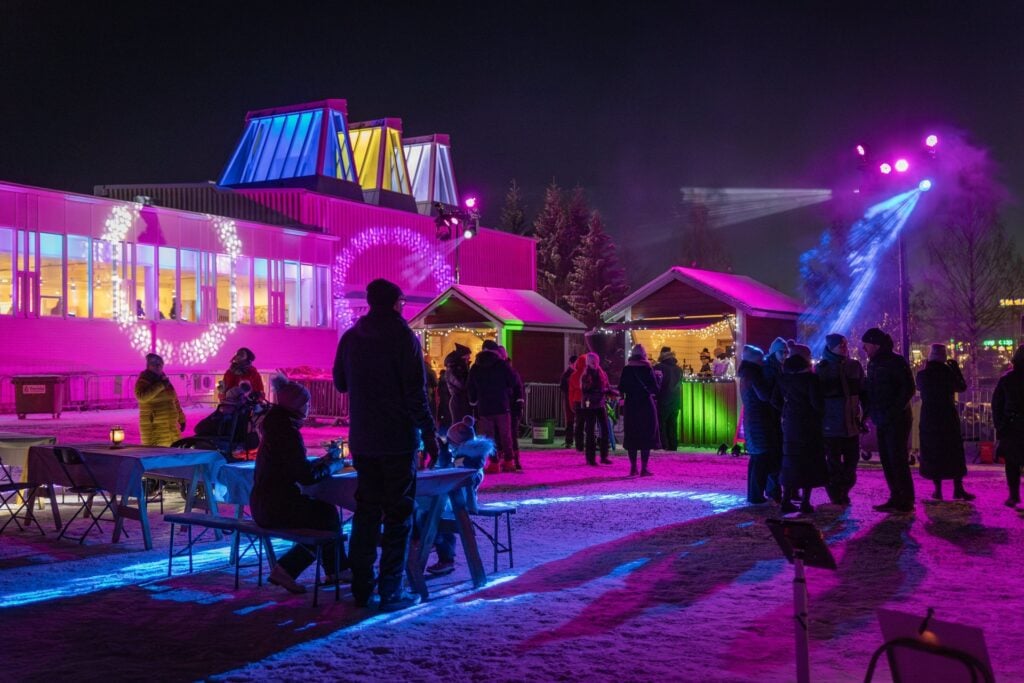 PIOT valofestivaali Torniossa. Kuva: Mirva Smeds.