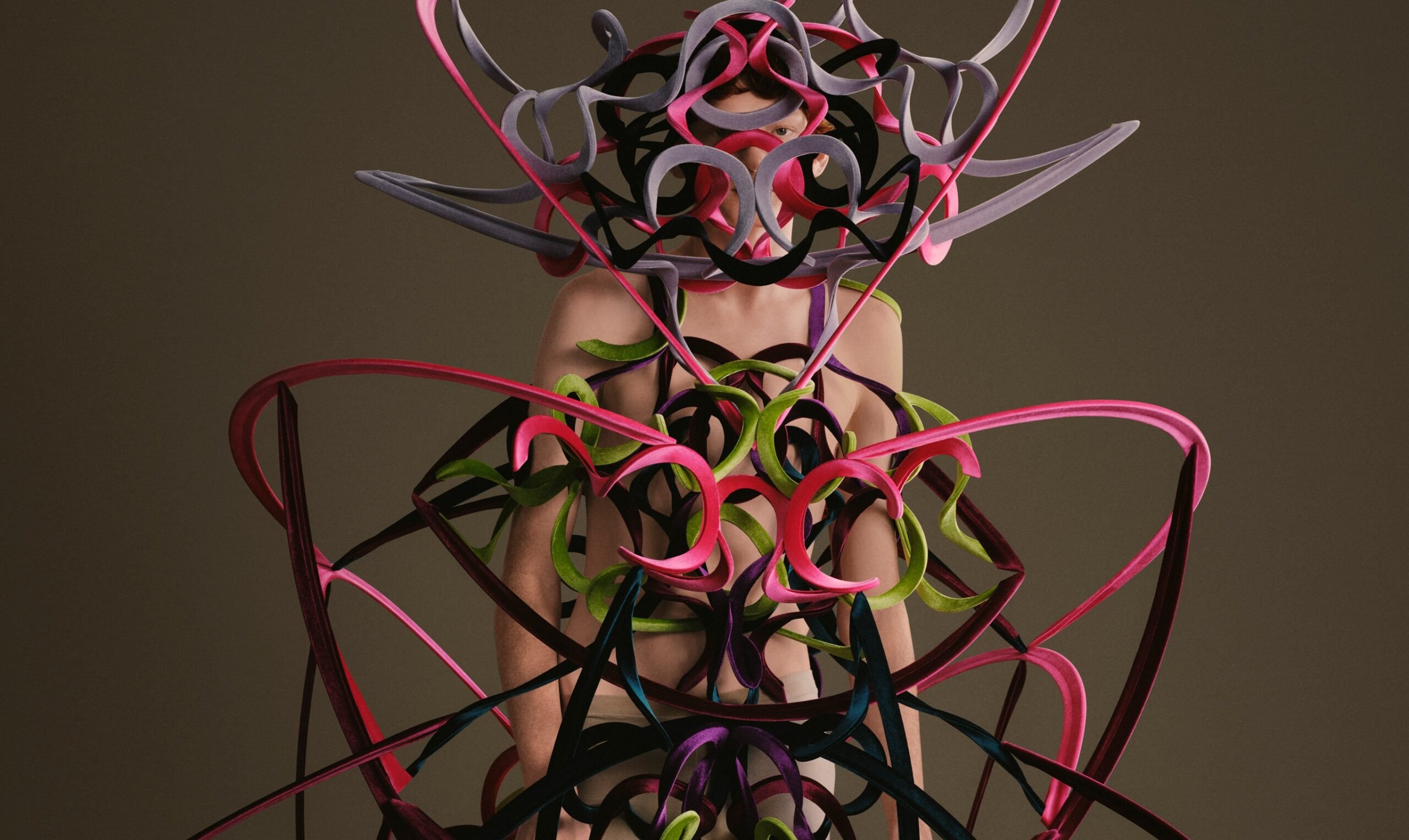 Ryunosuke Okazaki, Tokyo Fall 2024 Collection. Photograph: Ben Toms.