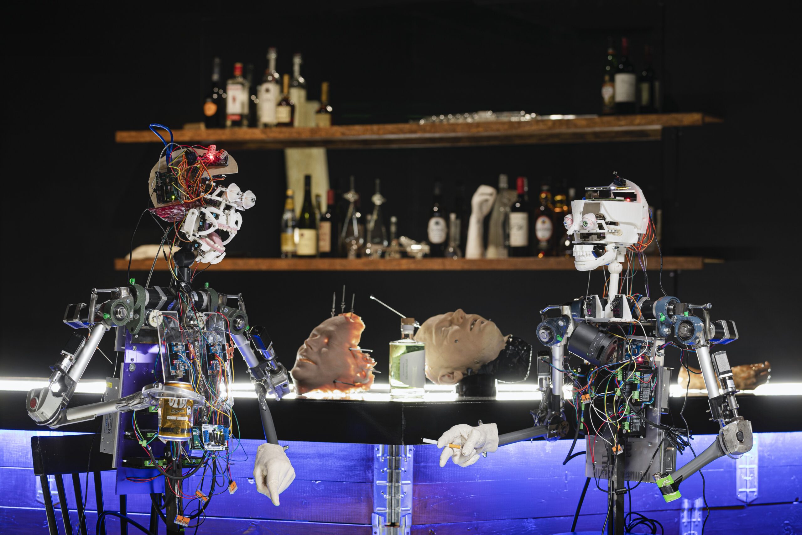 Kuva 1. Teija ja Pekka Isorättyä, Robohemians. Kuvaaja Ville Mäkilä, Turun museokeskus