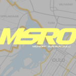 Midnight Sun Run Oulu -event's logo