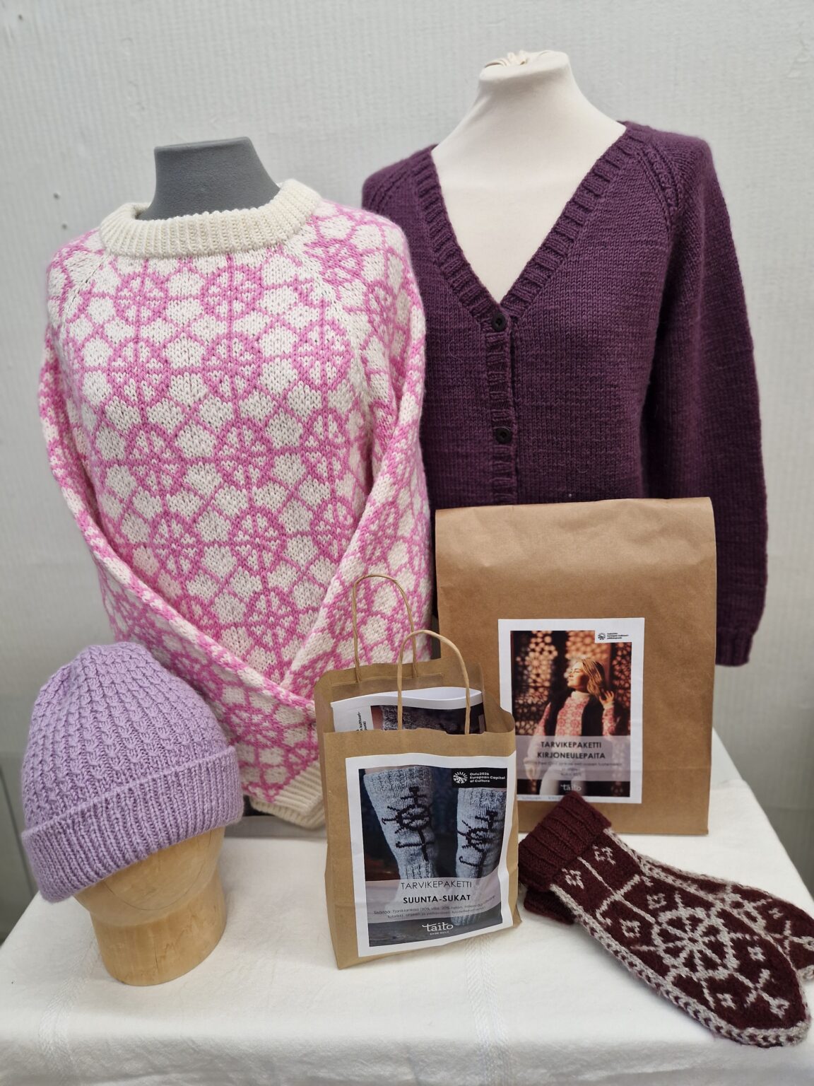 DIY Knitting packages - Knittings from Edge of Europe - Oulu2026