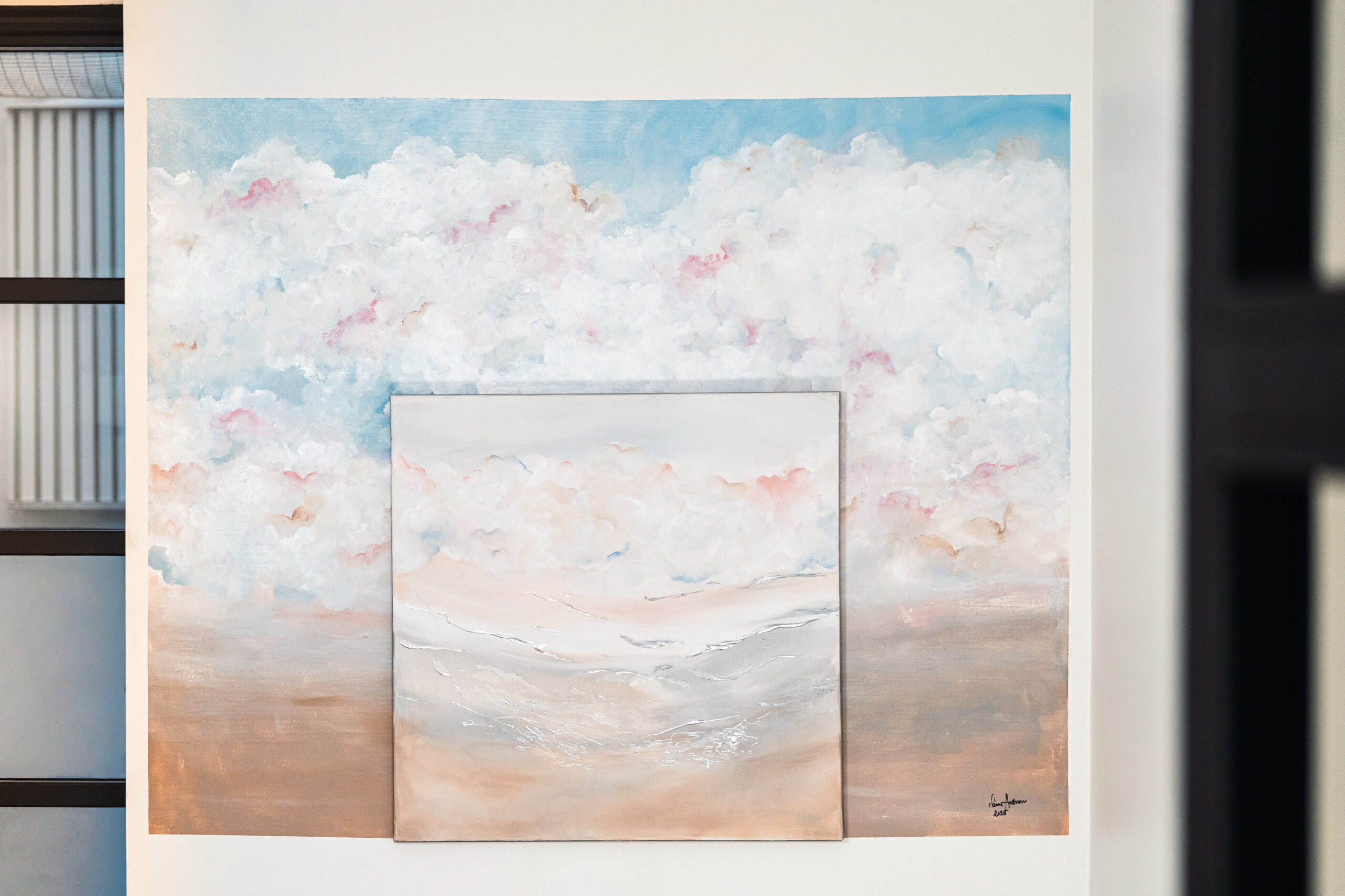 ‘A Moment to Breath’ sensory point. Artwork by Sanna Anttonen / KaikuArt. Photo by Jani Kaarlela, Lentoi Films Oy.