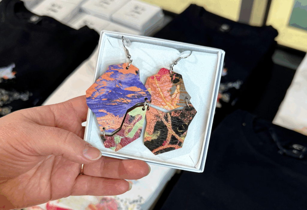 Mielestäni-earrings