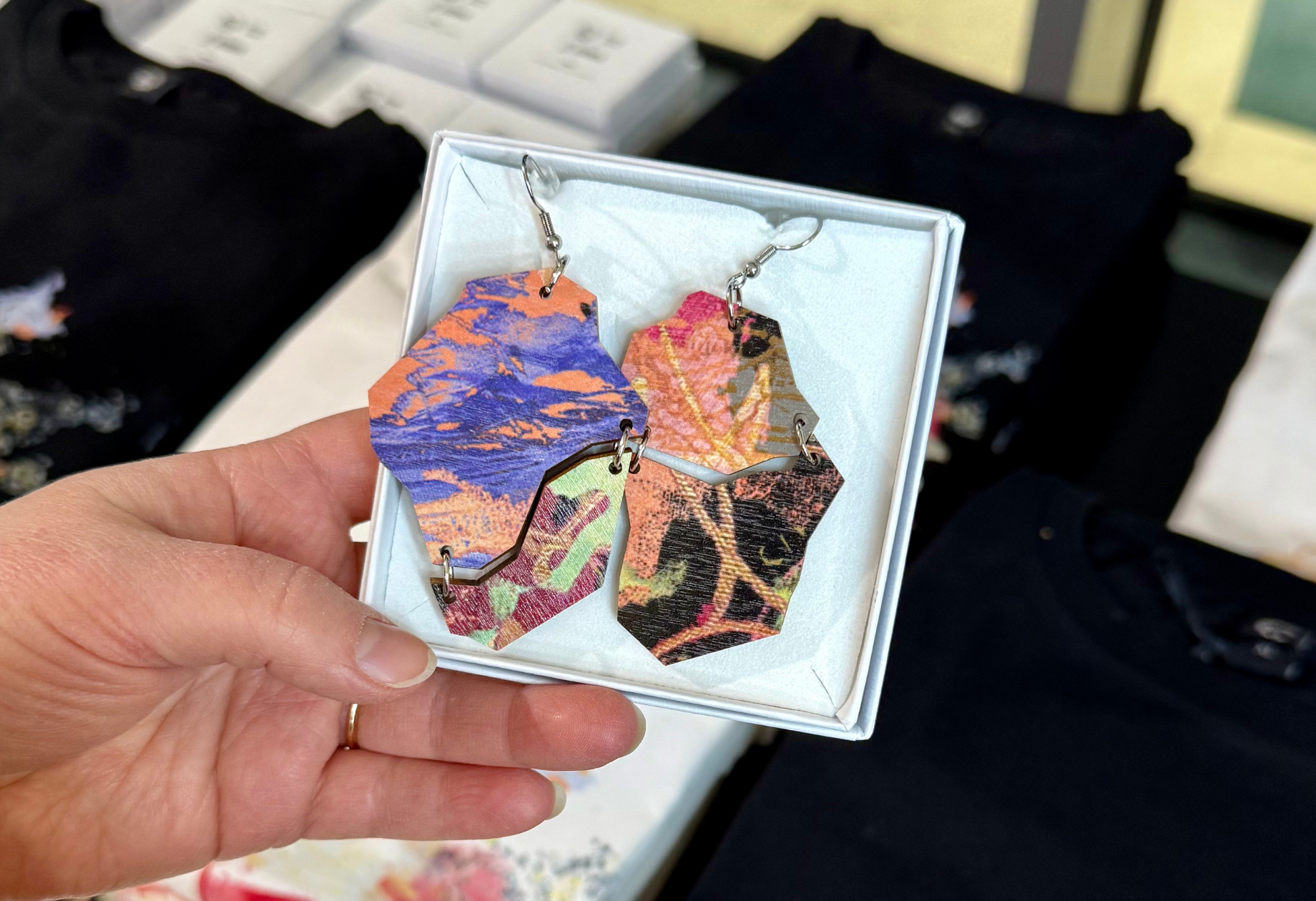 Mielestäni-earrings