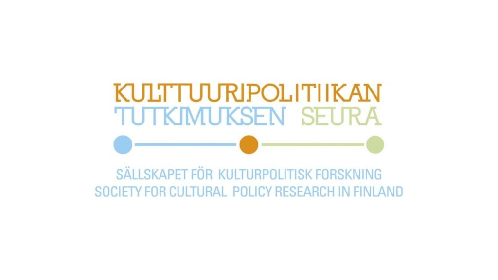 Kulttuuripolitiikan tutkimuksen seuran logo