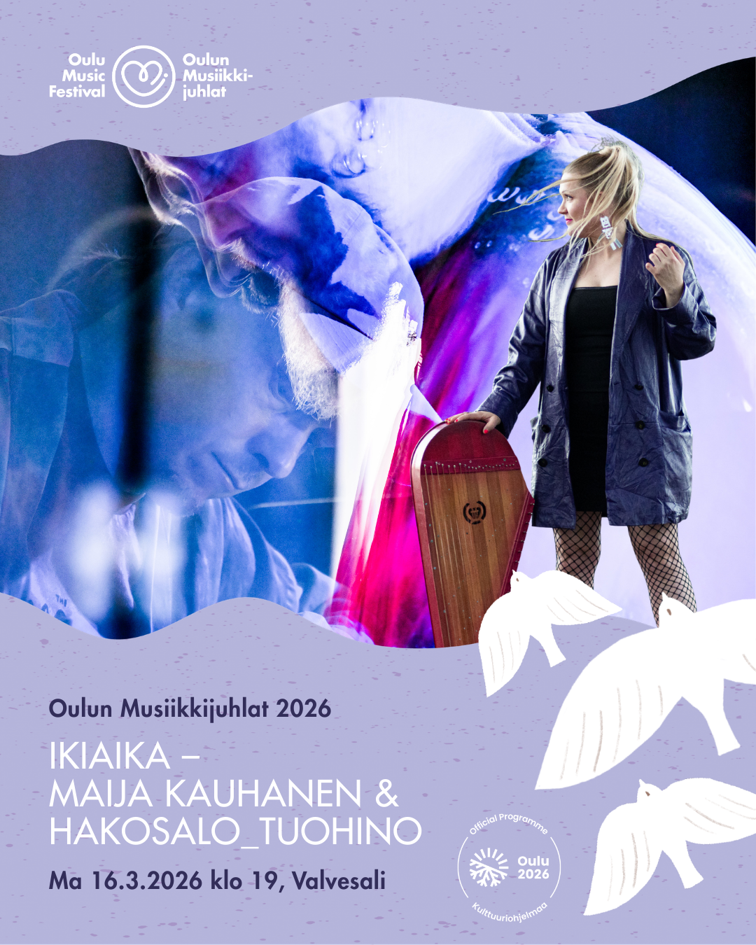 Village Anthems: Ikiaika -projekti käynnistyy yhteiskonsertilla Valve-salissa 16.3.2026