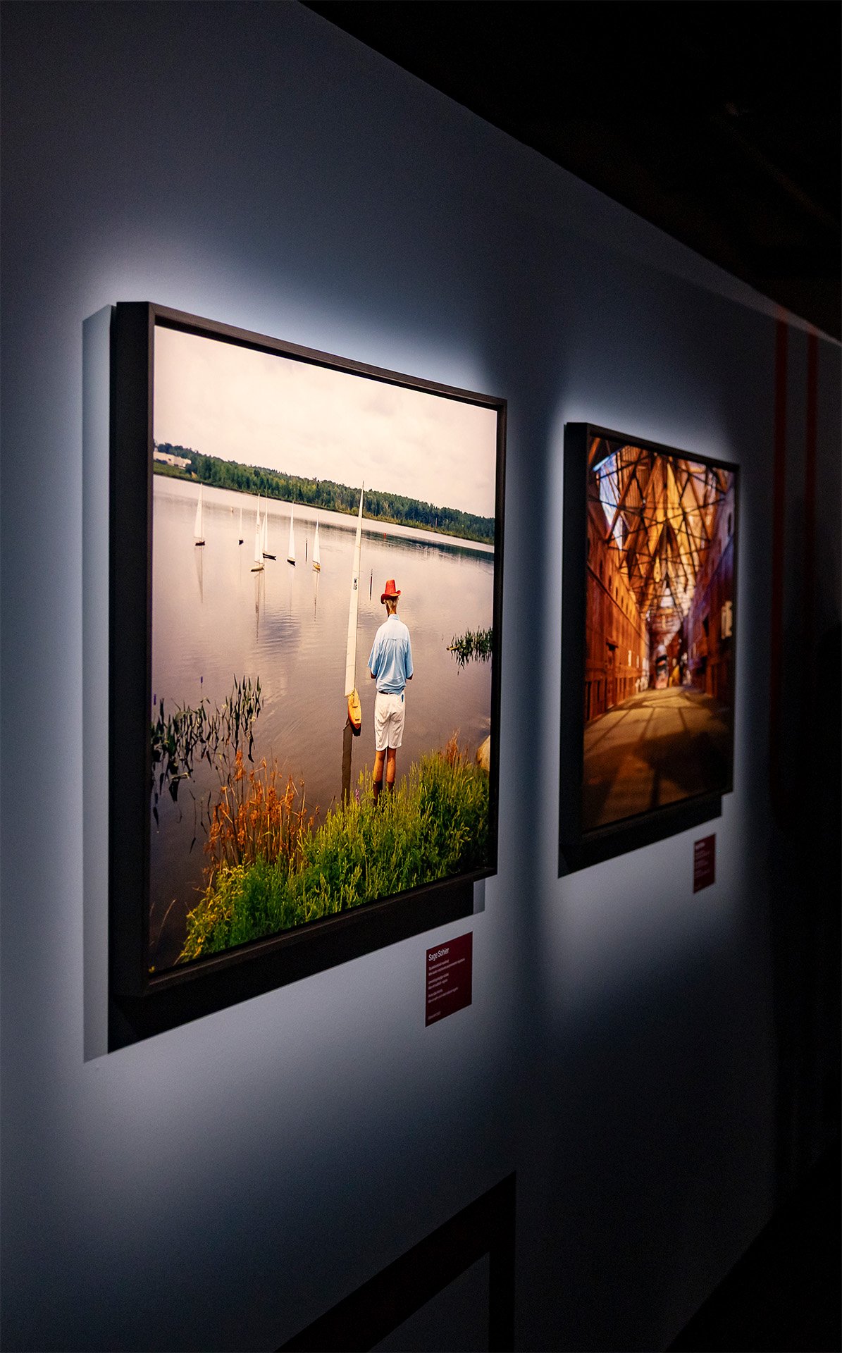 Kuva valokuvanäyttelystä