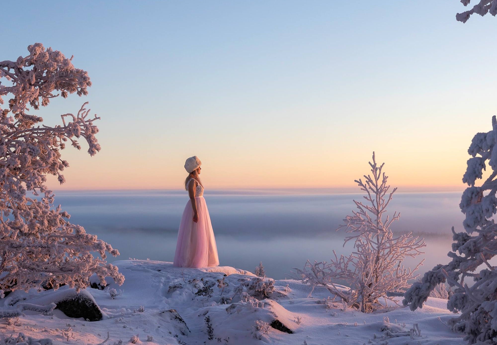 Marjo Koskenkorva's photo Infinity is part of the Glimpses of the North (Välähdyksiä) exhibition