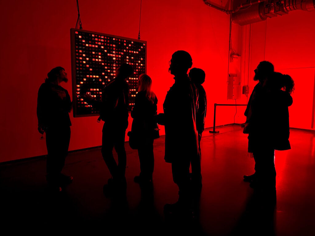 Siri Haapanen: Juurehine (installed at Lux In, 2025) photo: Siri Haapanen
