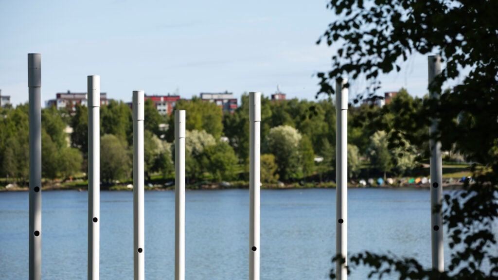 Antti Tolvi's The difference between a human and a bird, photo: Kati Leinonen