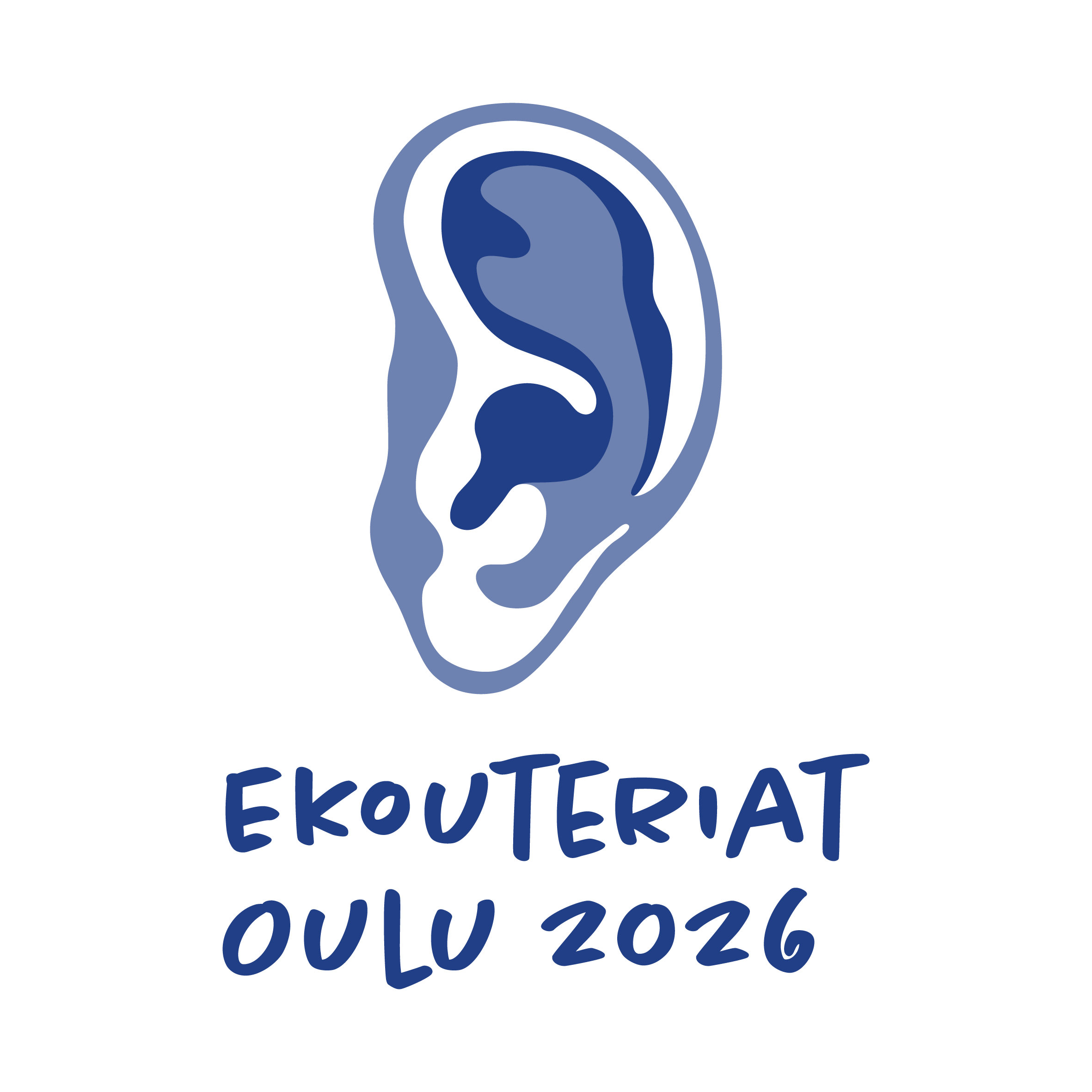 Ekouteria 2026 projektin logo