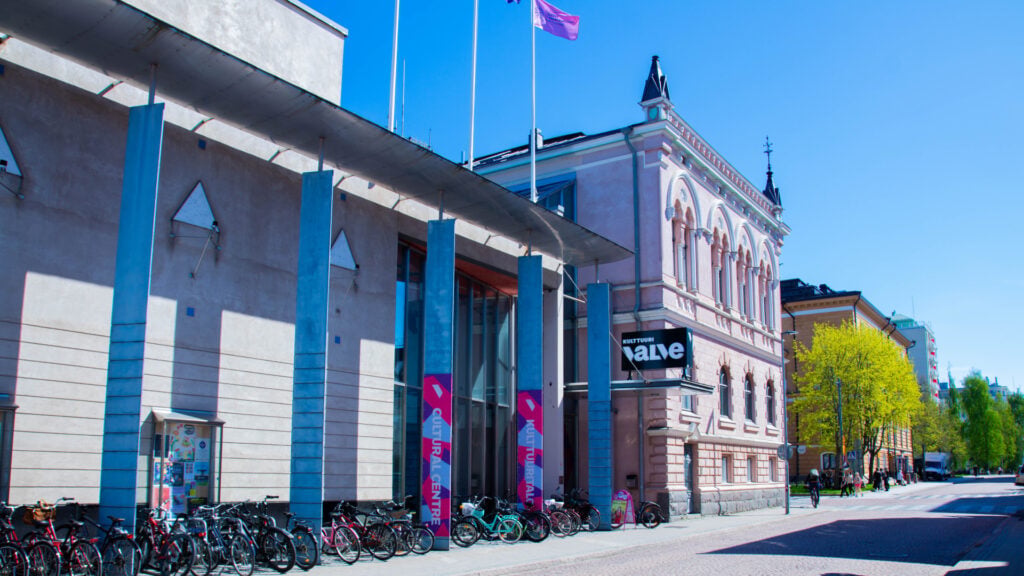Cultural Centre Valve. Photo: Konsta Vähäkuopus