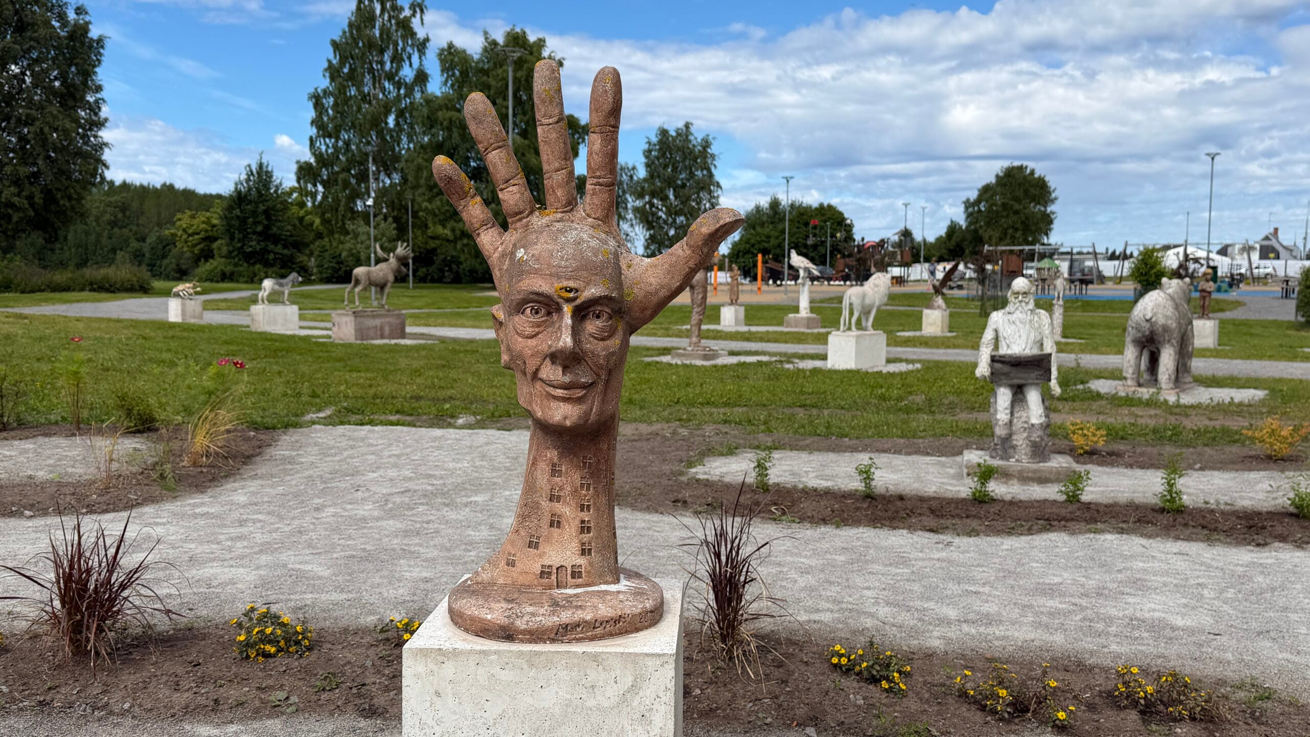 ITE-taiteilija Matti Lepistön Sieluntietäjän talossa -teos. Kuva: Johanna Rautio