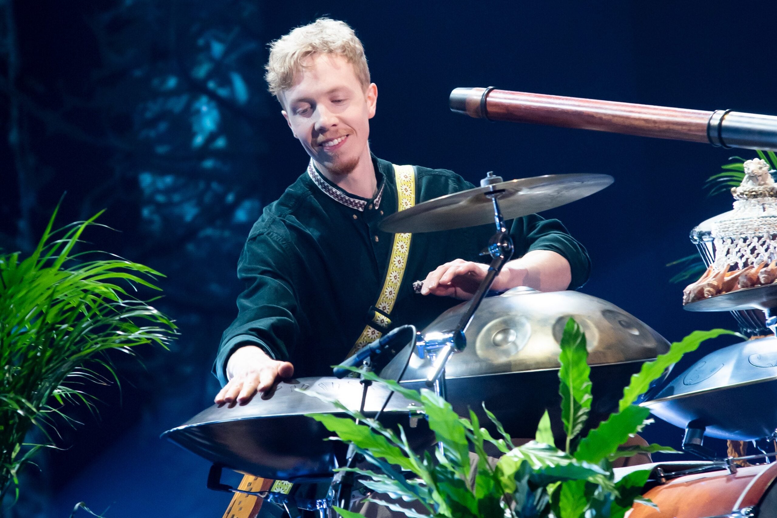 Julius Rantalan Matka luonnon rytmeihin -konsertti Kotilon Taidelauantaissa 19.9.2026 Kuvaaja: Saku Tiainen