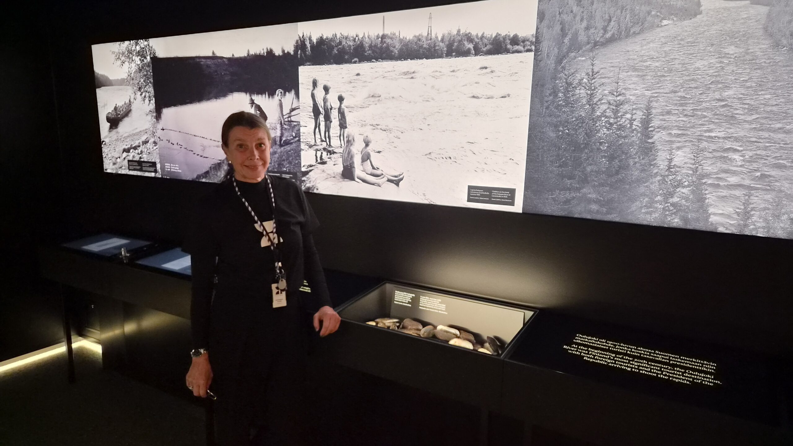 Oulu: Tarinani kertoo myös vesistöjen historiaa. Kuvassa museolehtori Katariina Vuori