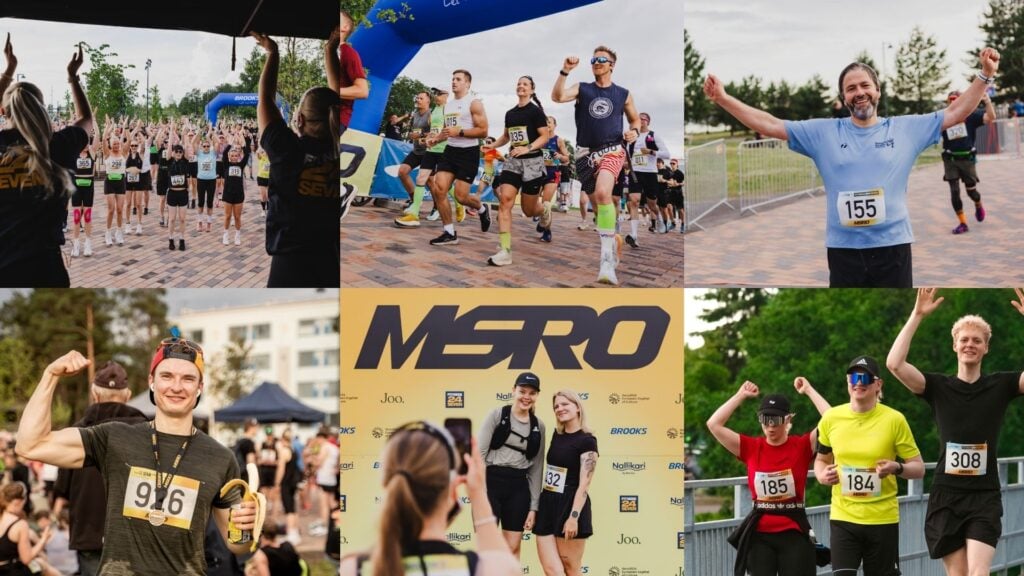 Midnight Sun Run Oulu -juoksutapahtumasta kuvia